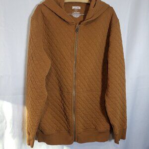 Duluth Trading Co. Hooded zip up sweater size L